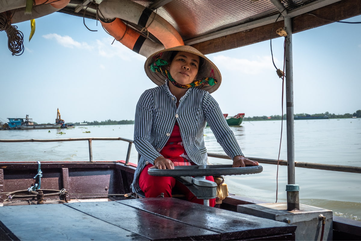 The daily life of the Mekong people