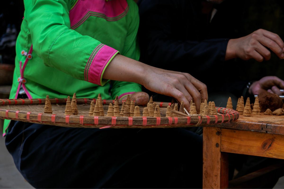 Incense Making craft workshop Sapa