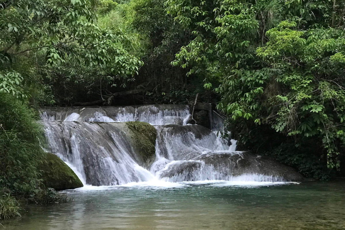 Nam Chan Waterfalls in Lam Thuong