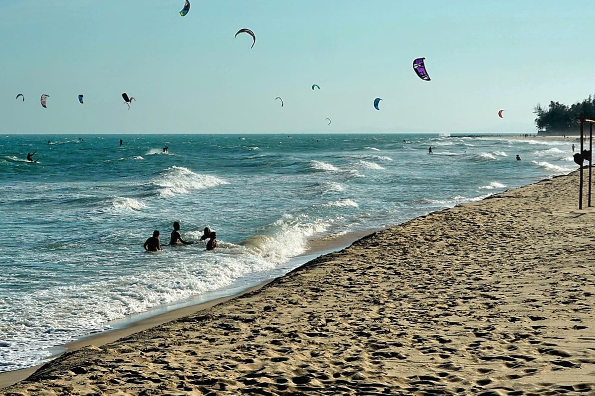 Phan Thiet Beach and bay