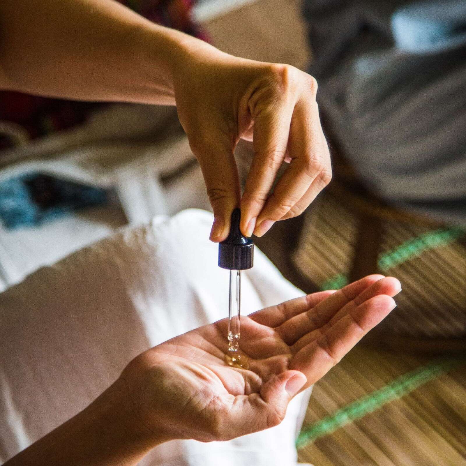 Ayurvedic self-oil massage