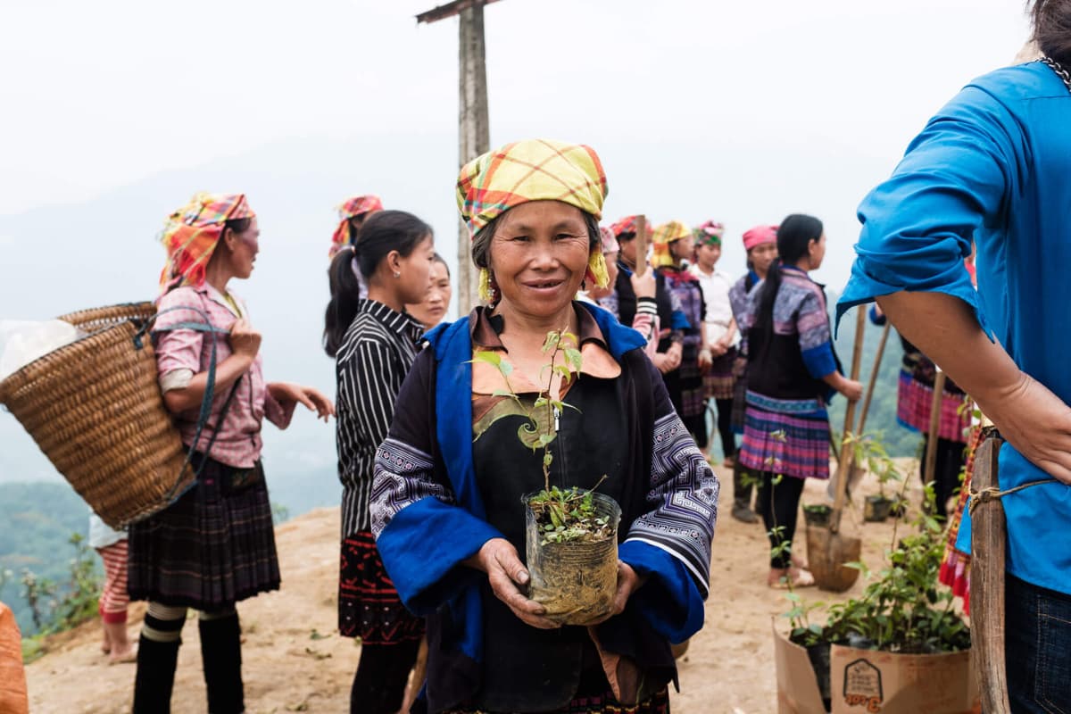 H'mong local people in Mu Cang Chai