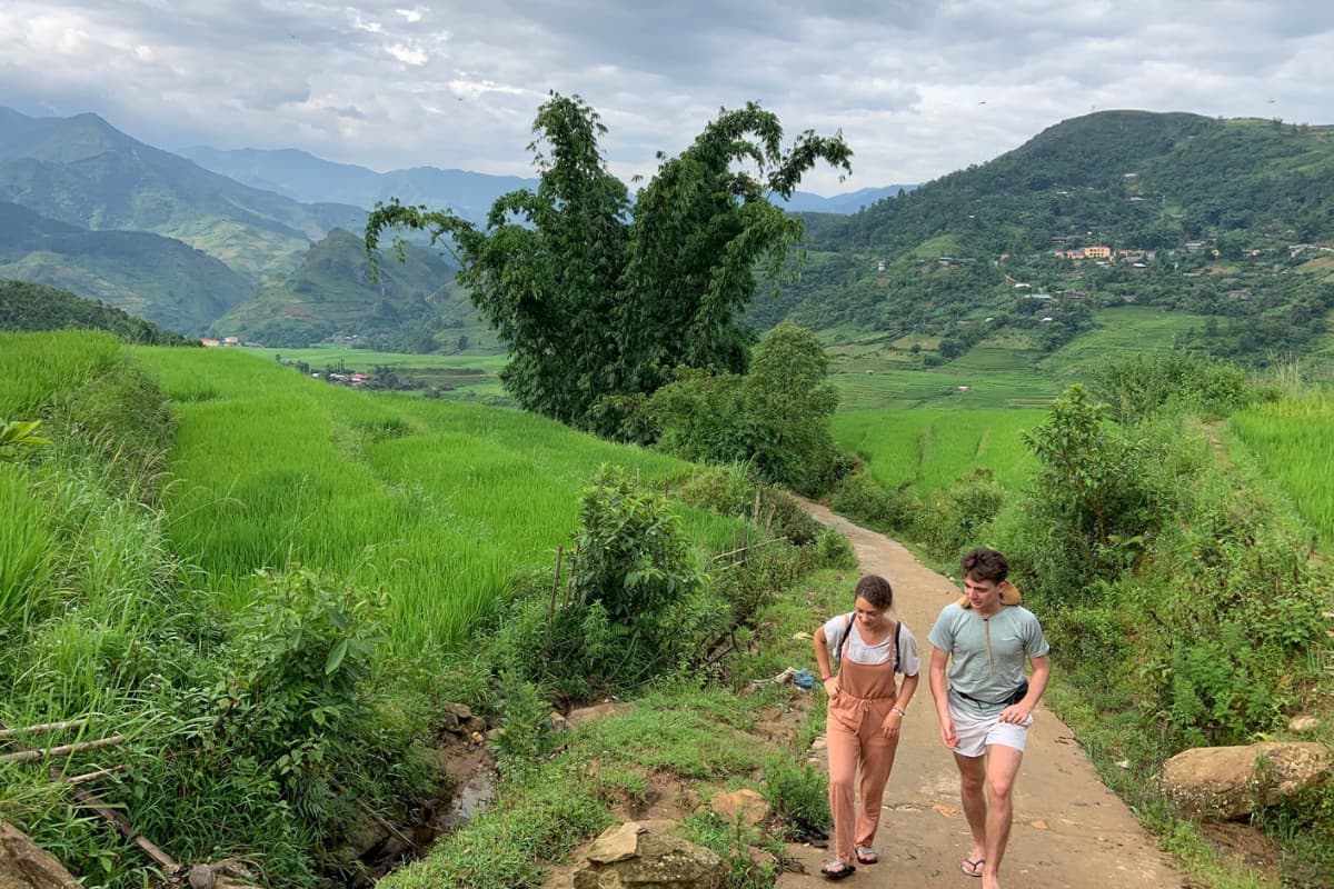 Trekking in Mu Cang Chai