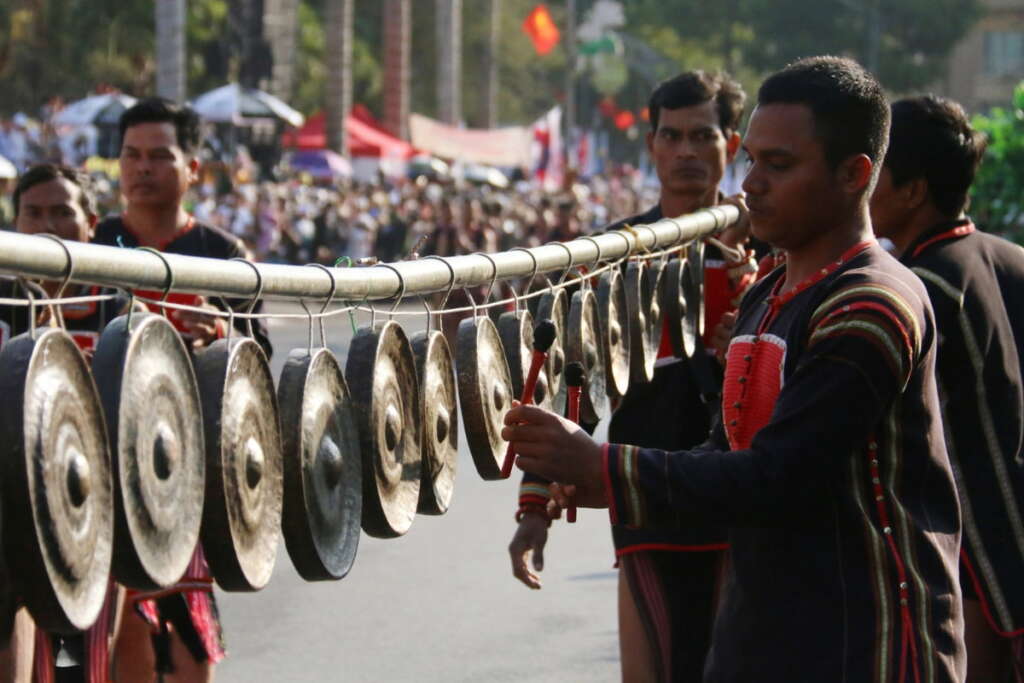 Vibrant street festival in Coffee Festival in Buon Ma Thuot