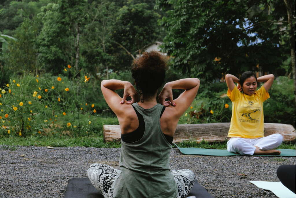 Classic yoga session led by health educator from Sivananda Yoga Hanoi