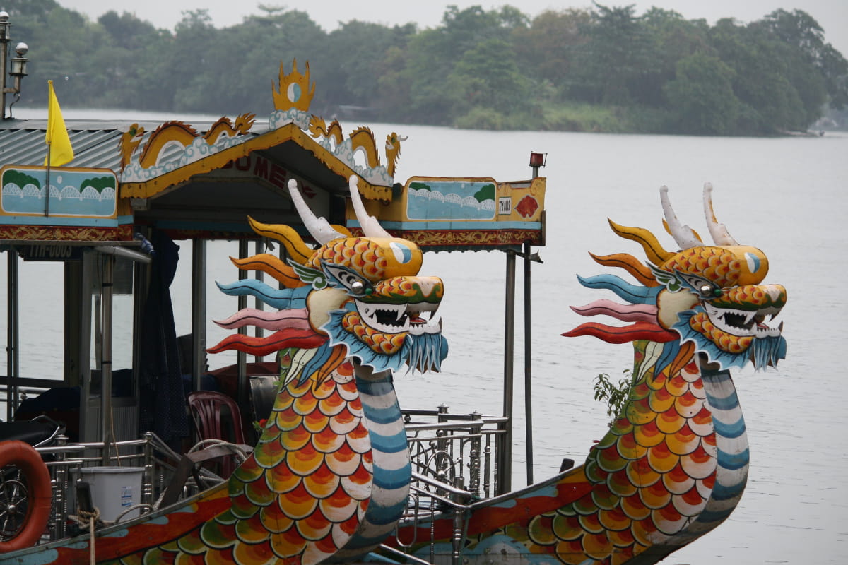 Boat trip on Perfume River