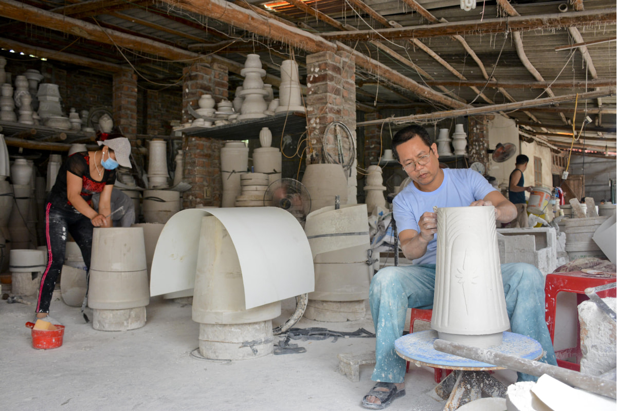 Kim Lan Pottery village | Source: Vietnam People's Army Newspaper