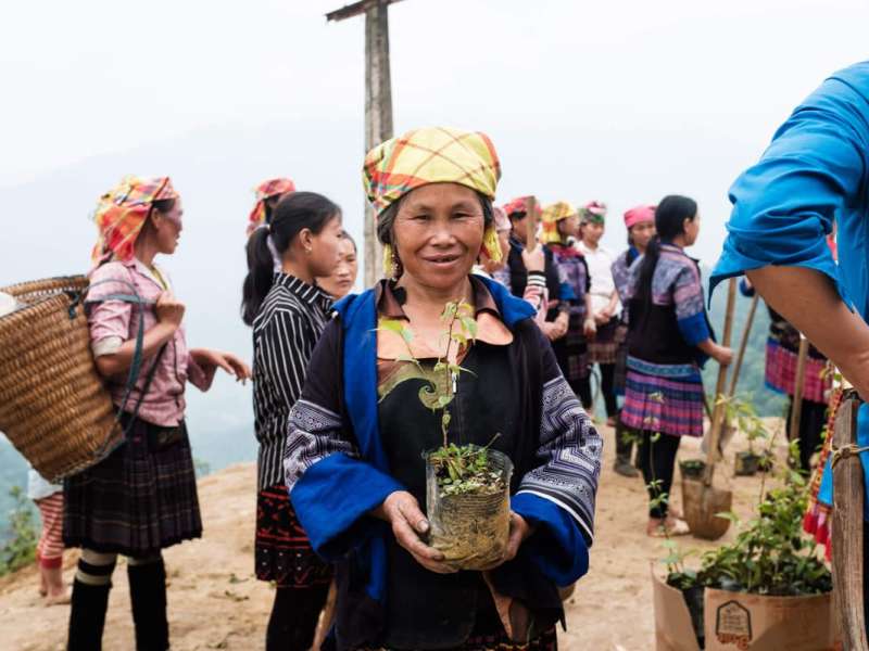 H'mong local people in Mu Cang Chai