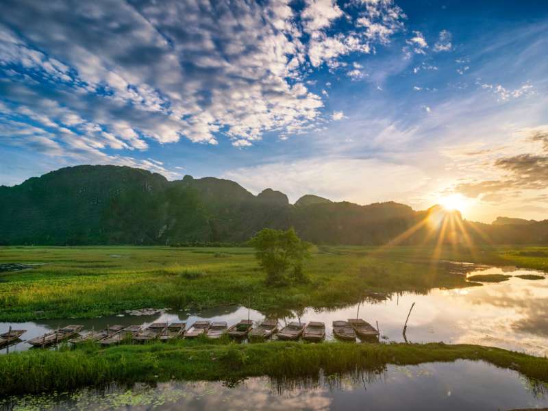 Explore pristine nature in Ninh Binh